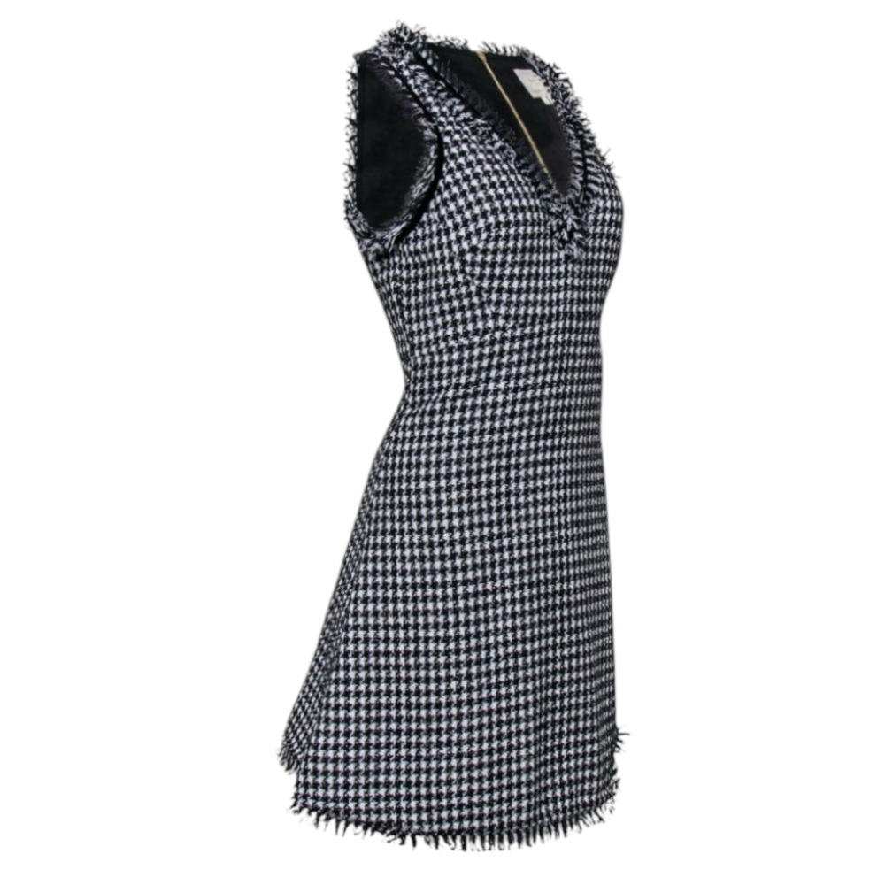 NWT ♠️ Kate Spade New York Tweed Houndstooth Dress size 10 - Picture 8 of 11